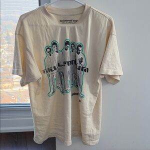 Backstreet Boys Cream Graphic Tee